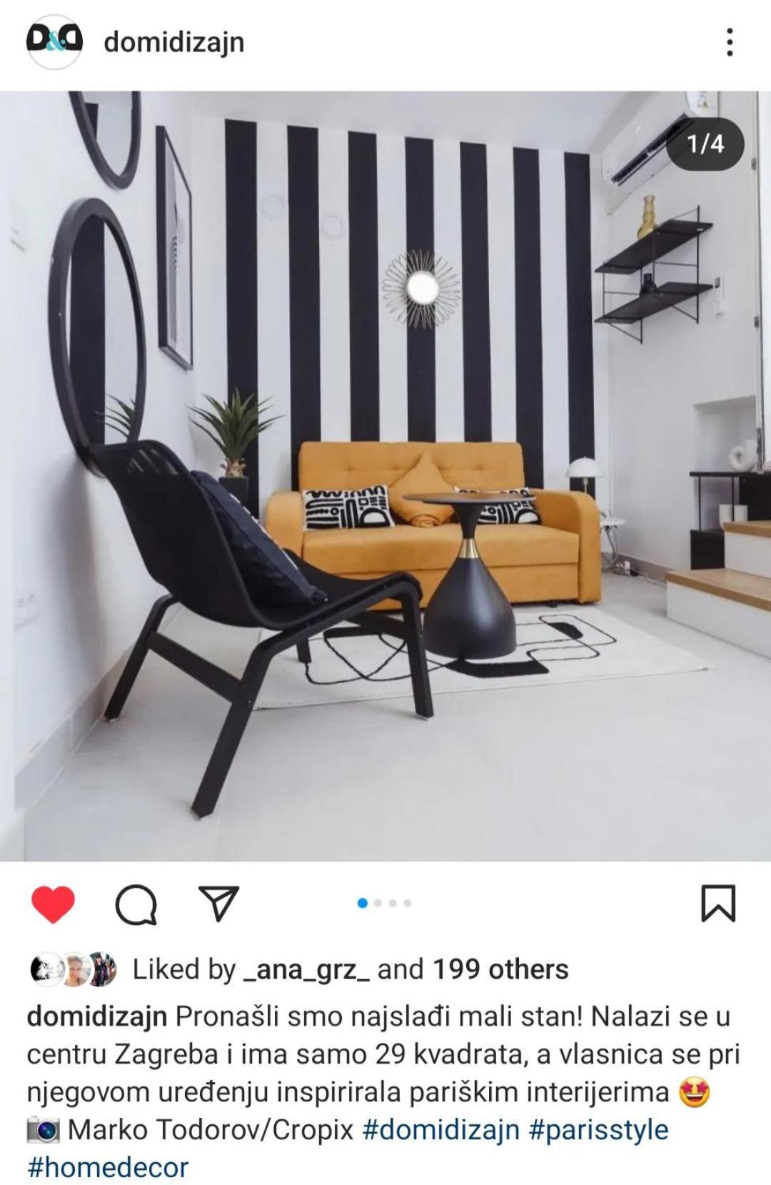 M&M Apartment 萨格勒布 外观 照片